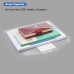 Plastic Envelopes Poly Envelopes, Sooez 10PACK Clear Document Folders US Letter A4 Size File Envelopes with Label Pocket & Snap Button for School Home Work Office Organization, Clear 